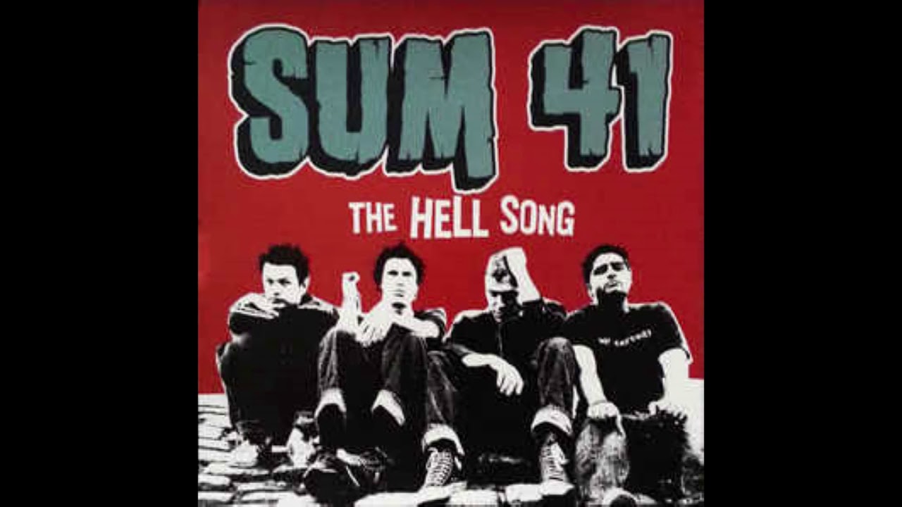 Sum 41 - The Hell Song- standard Tuning Backing Track with vocals