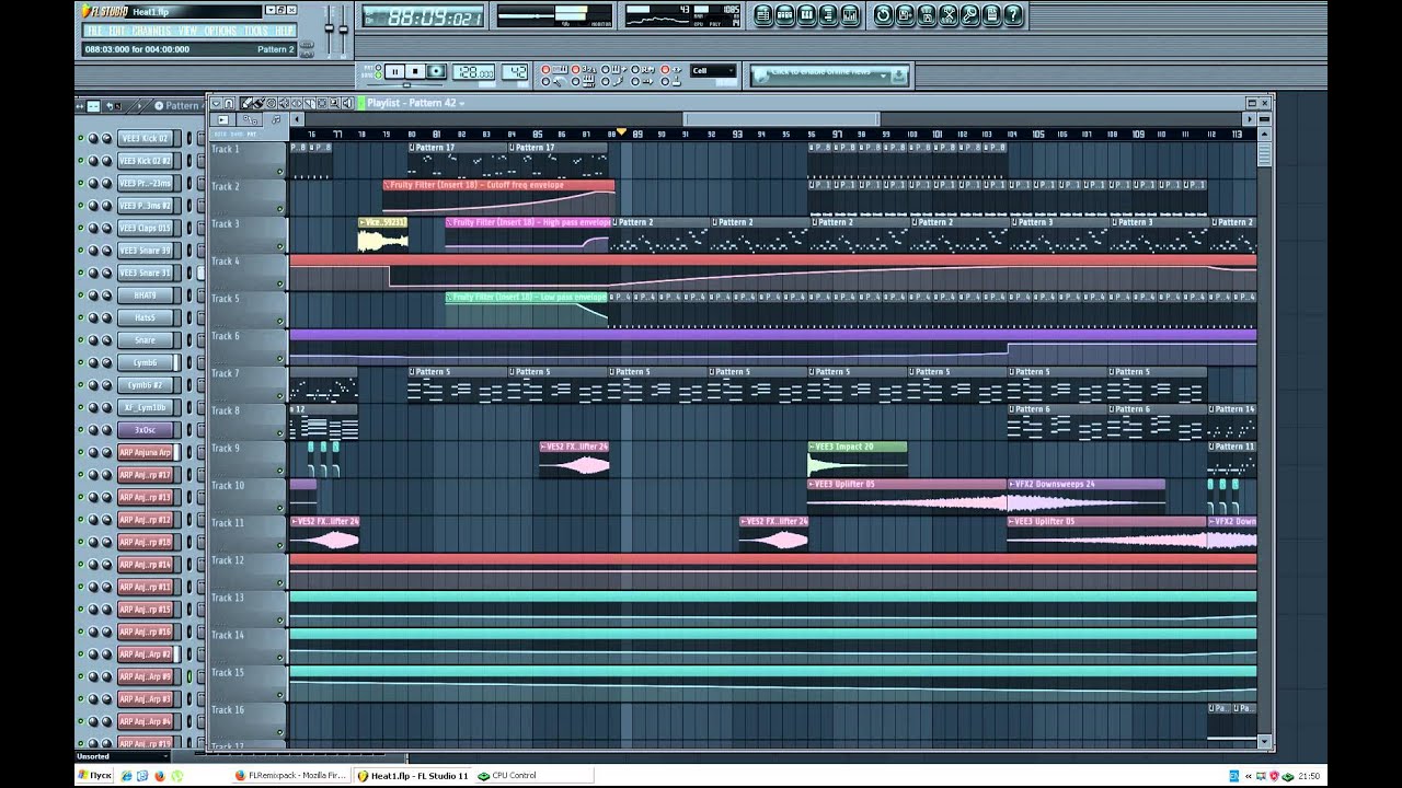 Vicetone - Heat (Fl Studio Remake)+FLP