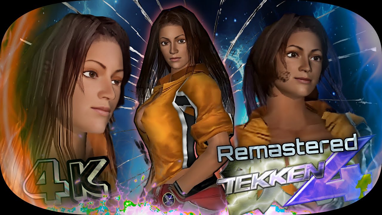 Christie ( Marshall Law style outfit ) Tekken 4 Remastered UHD 4K 60 FPS 