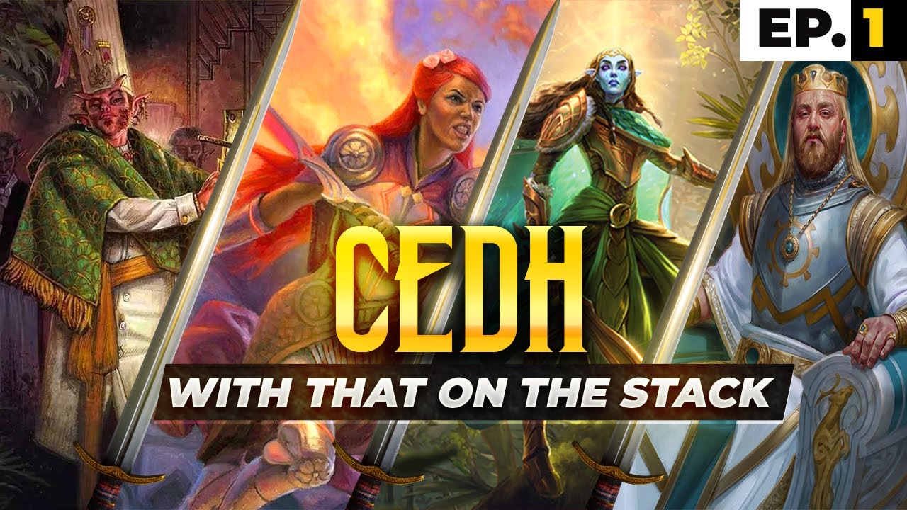 With that on the stack S3 EP1: |CEDH Gameplay| Rocco V Najeela V Lathril V Kenrith #cedh