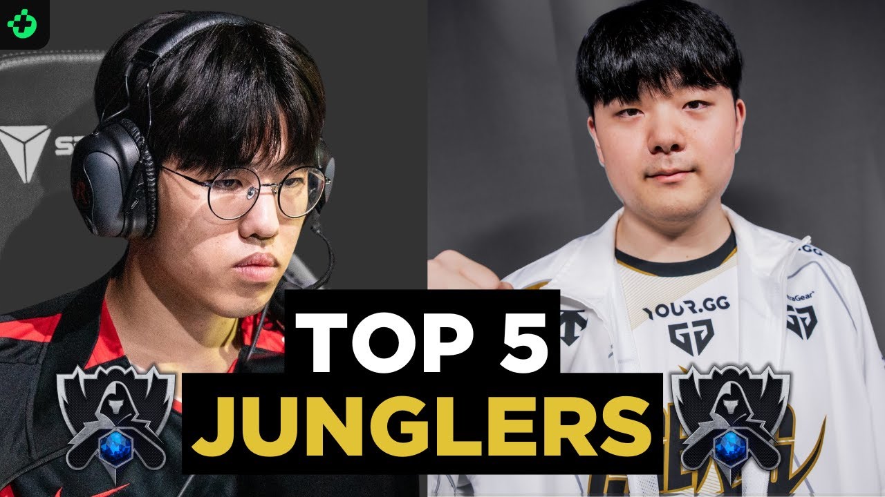 Os melhores Junglers do Worlds 2025