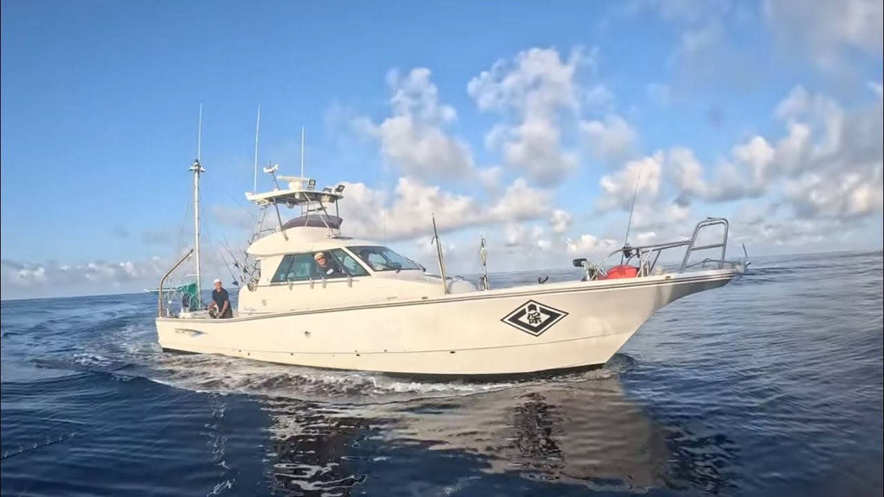 ssボート2回目釣行、夕食船中泊、カンパチ釣り②