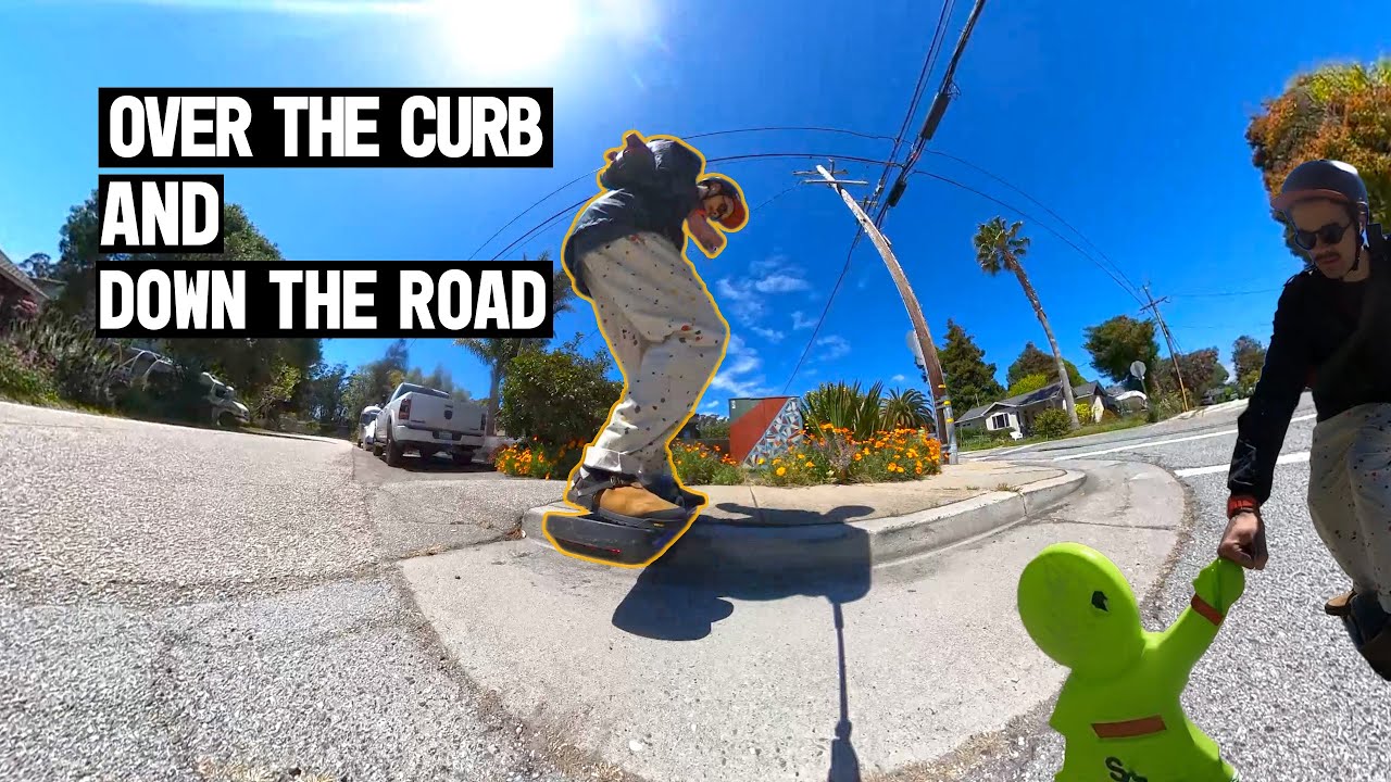 Curb Nudges for Lunch on Onewheel Pint X // Onewheel SHRED SERIES