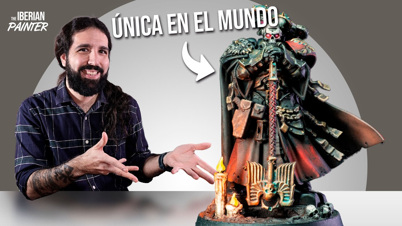 ¡Conversionando y pintando un CAPELLÁN para los ÁNGELES SANGRIENTOS estilo GRIMDARK!