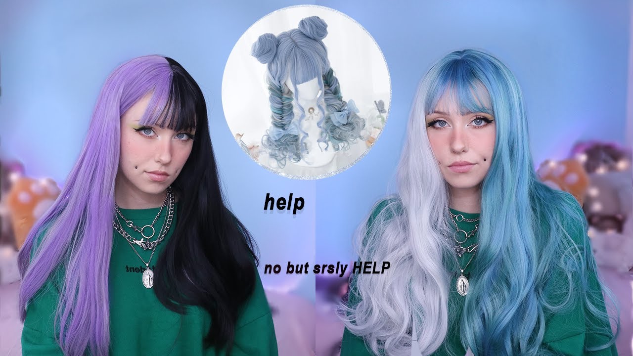Styling CHEAP synthetic wigs like their pictures  :s / Unzzy