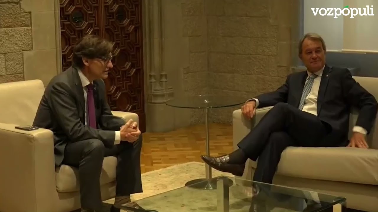 Salvador Illa se reúne con Artur Mas