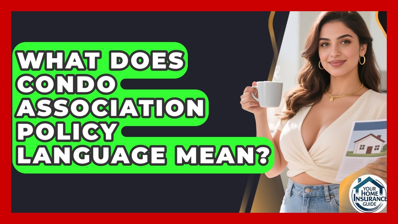 What Does Condo Association Policy Language Mean? - Your Home Insurance Guide