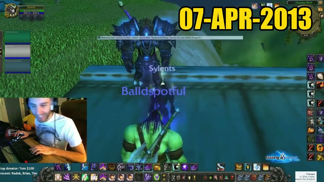 Mitch Jones - MoP Arena & Gamba with Reckful, Cdew & others [07-Apr-2013]