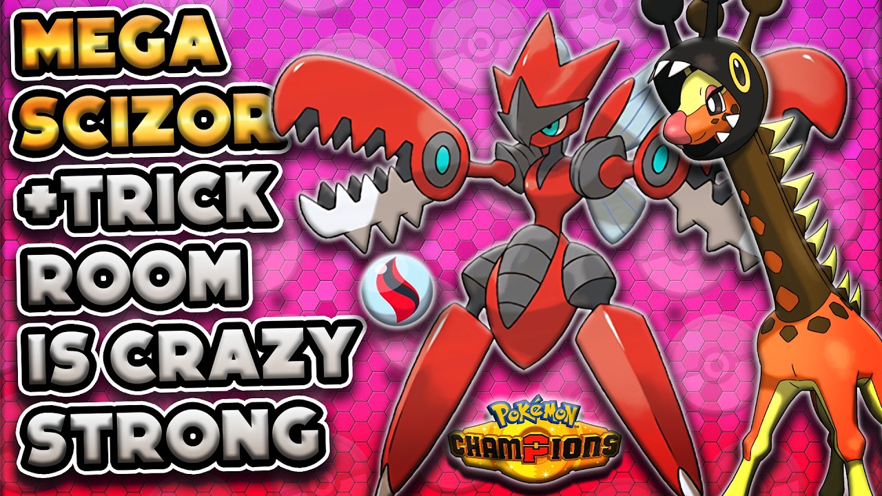 MEGA SCIZOR и MEGA VENUSAUR просто БЕШЕНЫЕ с Trick Room в Pok&eacute;mon Champions
