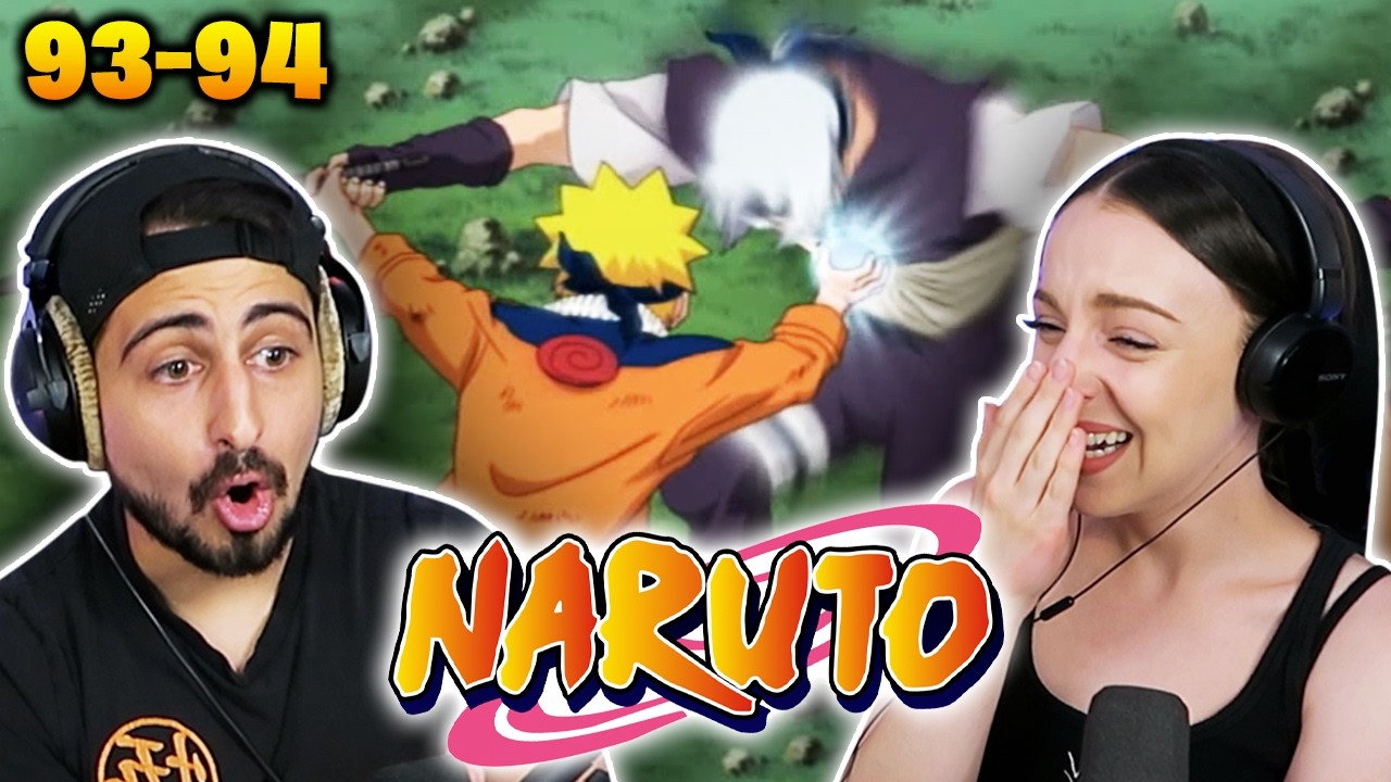 NARUTO ROCKS KABUTO! *NARUTO* Episodes 93 & 94 REACTIONS!
