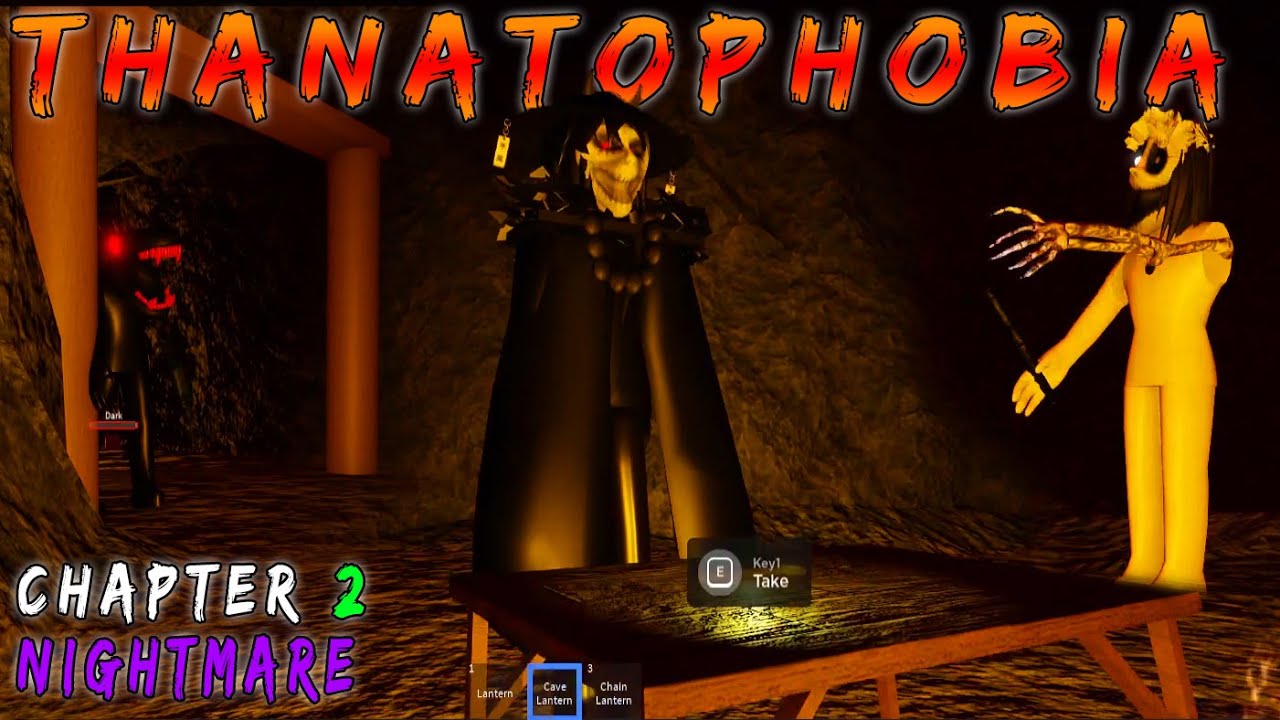 Thanatophobia Chapter 2 Nightmare - Roblox | [Full Walkthrough]