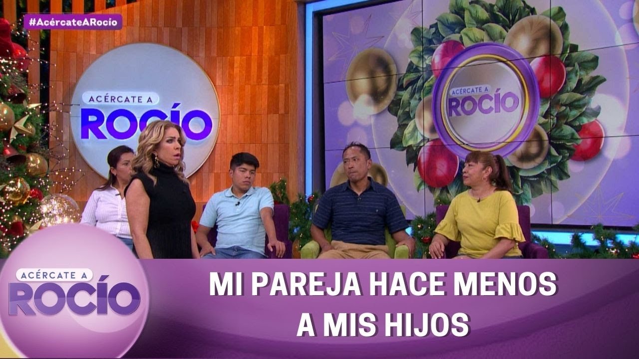 Mi pareja hace menos a mis hijos. | Programa del 7 de diciembre del 2022 | Acércate a Rocío
