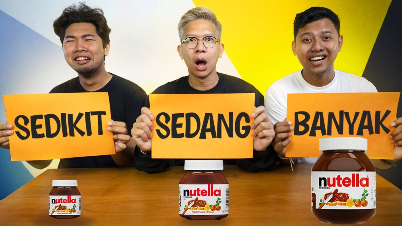 MAKAN SEDIKIT, SEDANG ATAU BANYAK!!