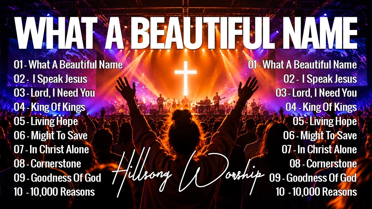 What A Beautiful Name ✝️ Best Christian Worship Music 2026 | Nonstop Praise Songs