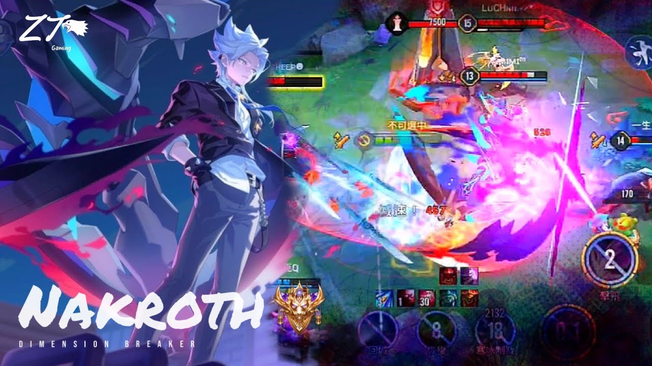 納克羅斯.次元突破 ✨ | Arena of Valor 操作精華輯 Ep 26 走到飛 X YOASOBI「セブンティーン」【 贊恩 Zayn 】