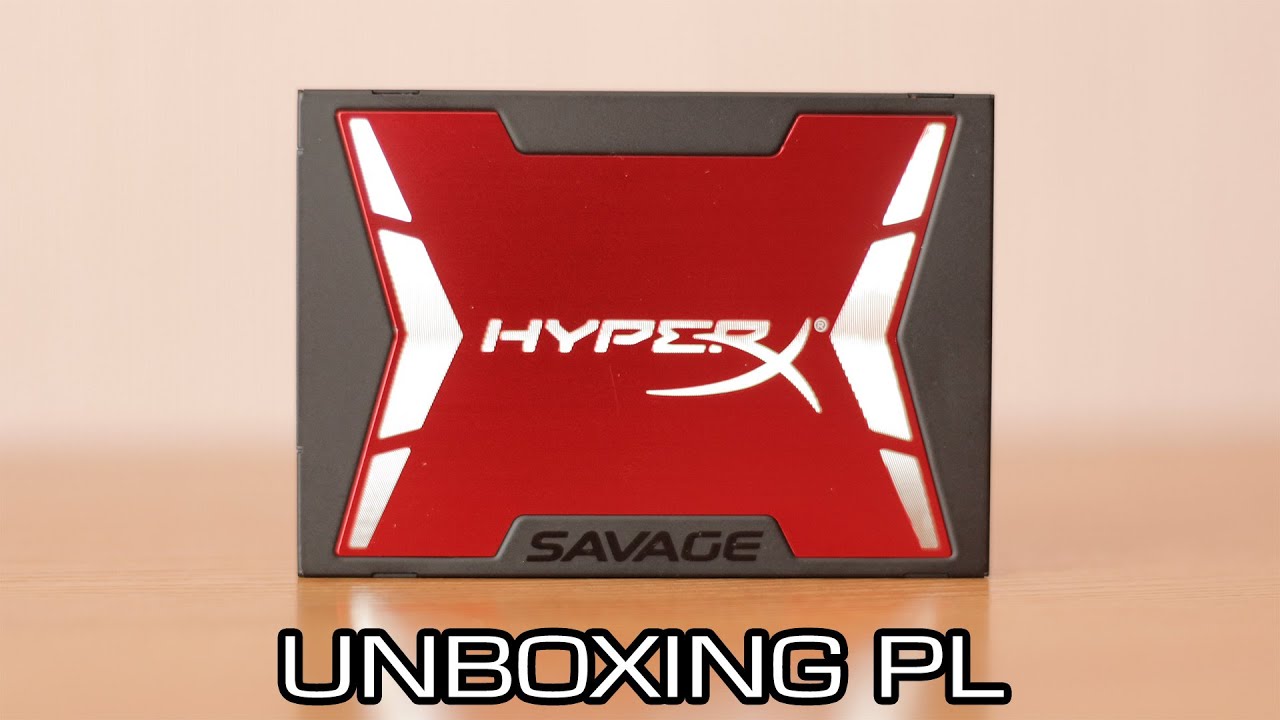 Kingston HyperX Savage 240GB SSD - Unboxing PL