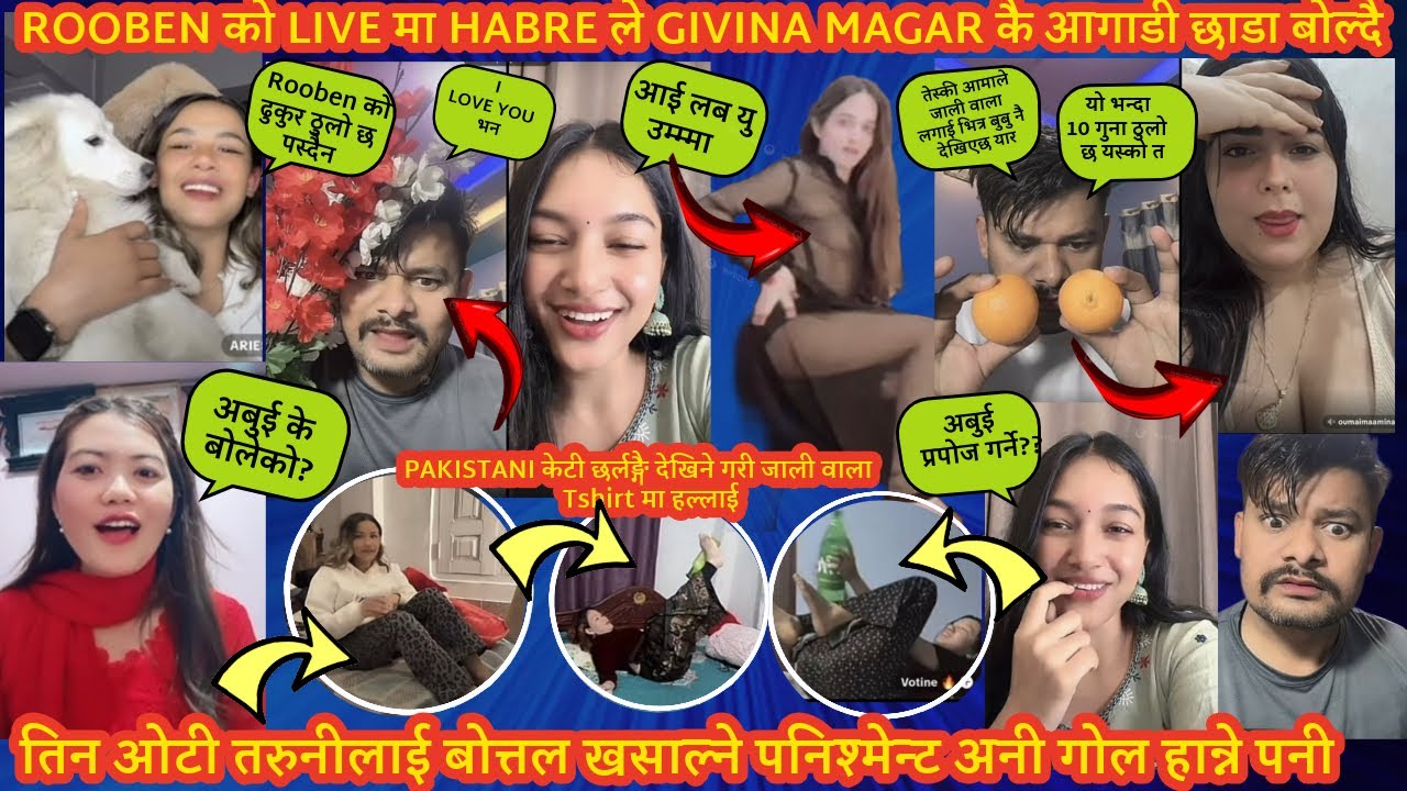 🔥Rooben तिम्रो ढुकुर देखाईदेउ😂नाई रोबिन को ढुकुर ठुलो छ पस्दैन🔥Votine-यस्लाई भस्काईदेउ रोबिन समातेर🔥