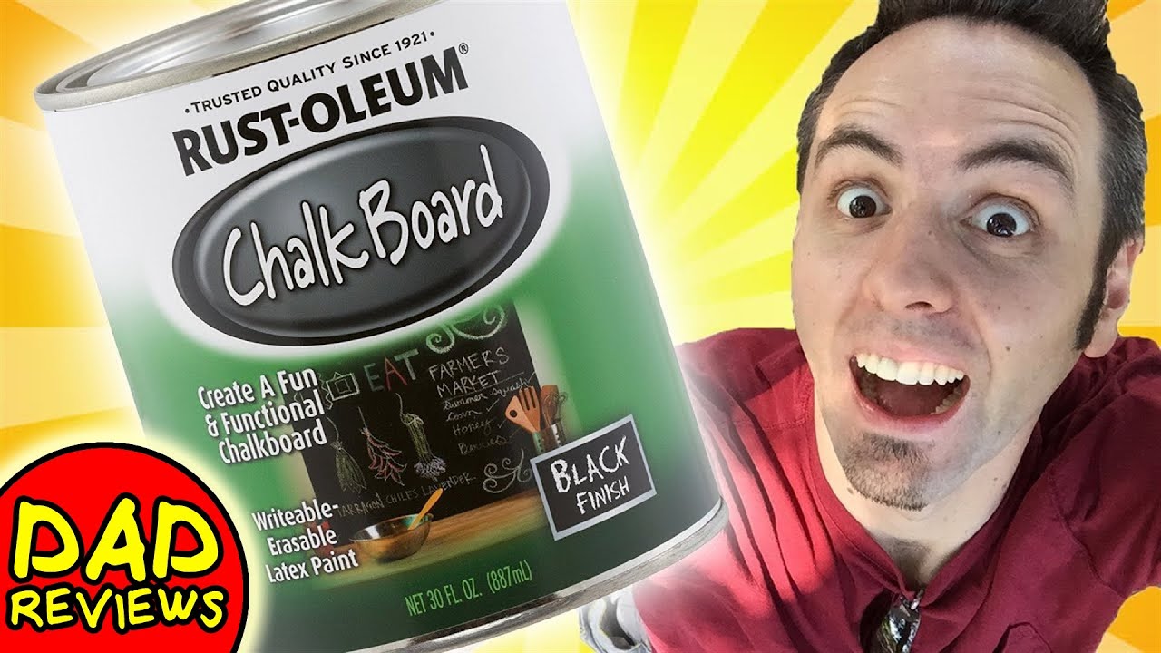 BEST CHALK PAINT? | Rustoleum Chalkboard Paint Review