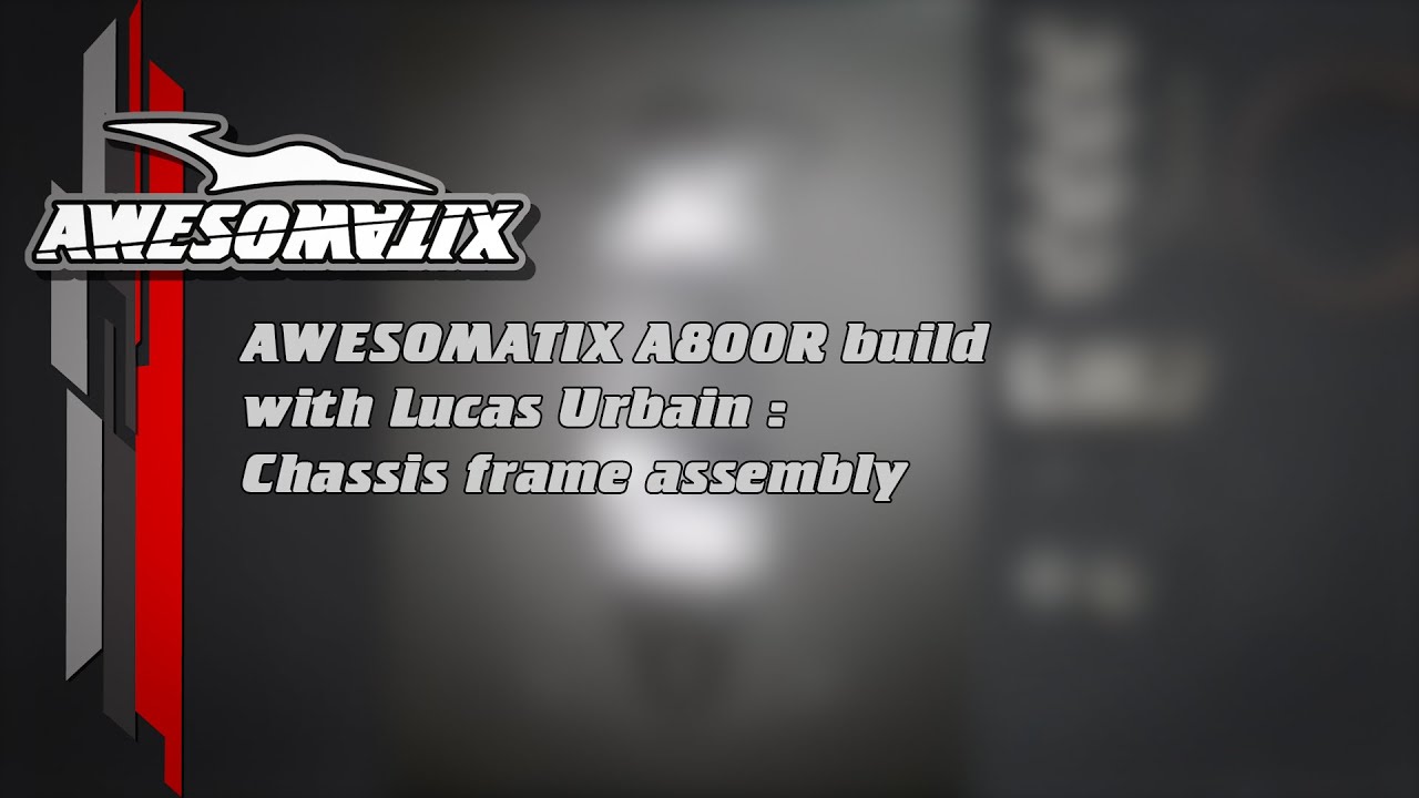 Видеоурок по сборке Awesomatix A800R: Сборка рамы шасси