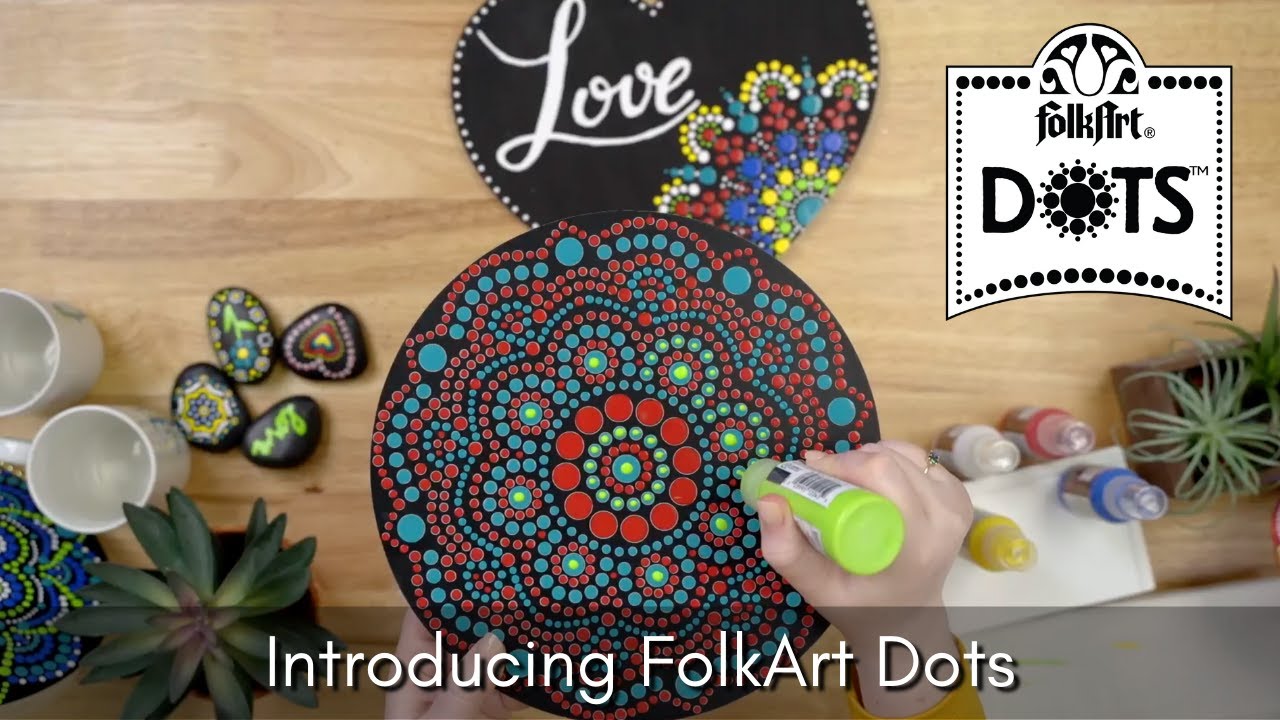 FolkArt Dots - 2022 Walmart New Product Spotlight