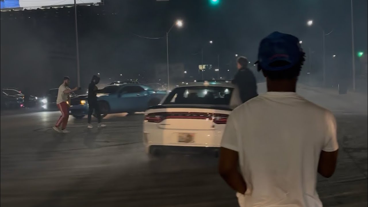 INSANE DETROIT STREET TAKEOVER (COPS)
