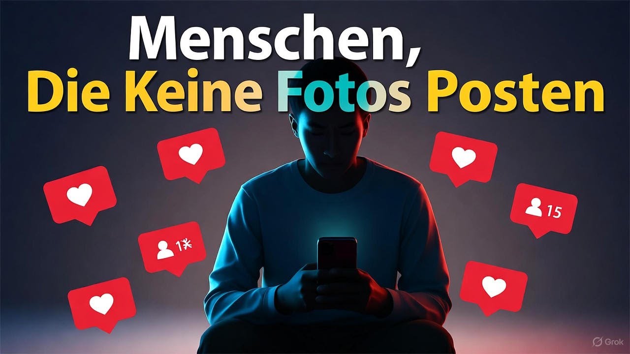Psychologie von Menschen, die keine Fotos in sozialen Medien posten