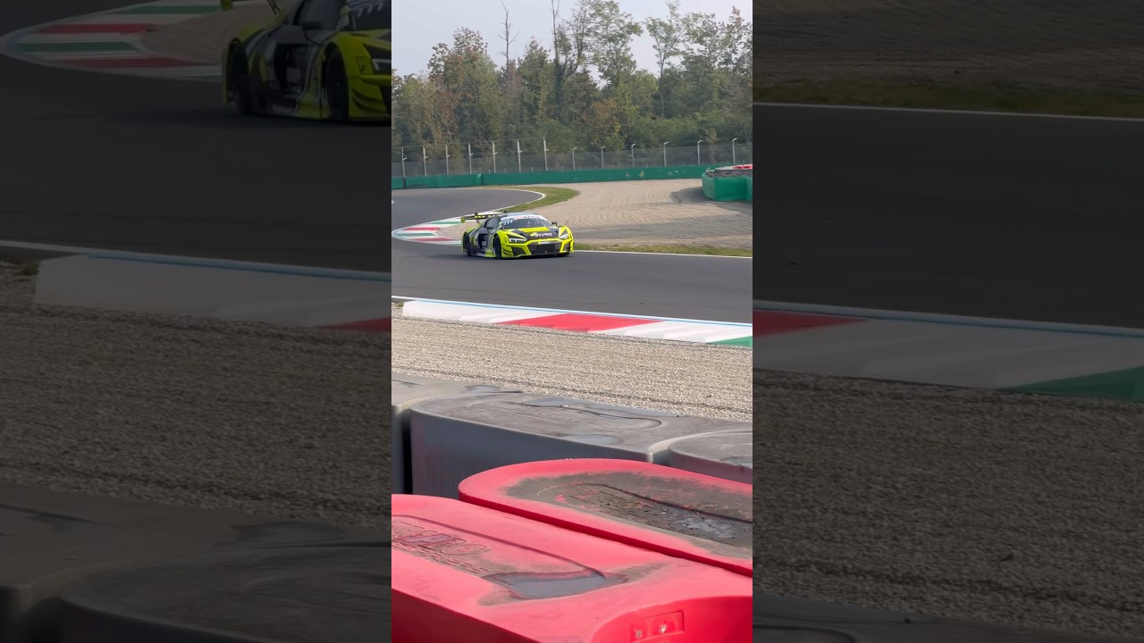 😍🙏🔥 Audi R8 LMS GT3 in Monza  #audi #gt3 #monza