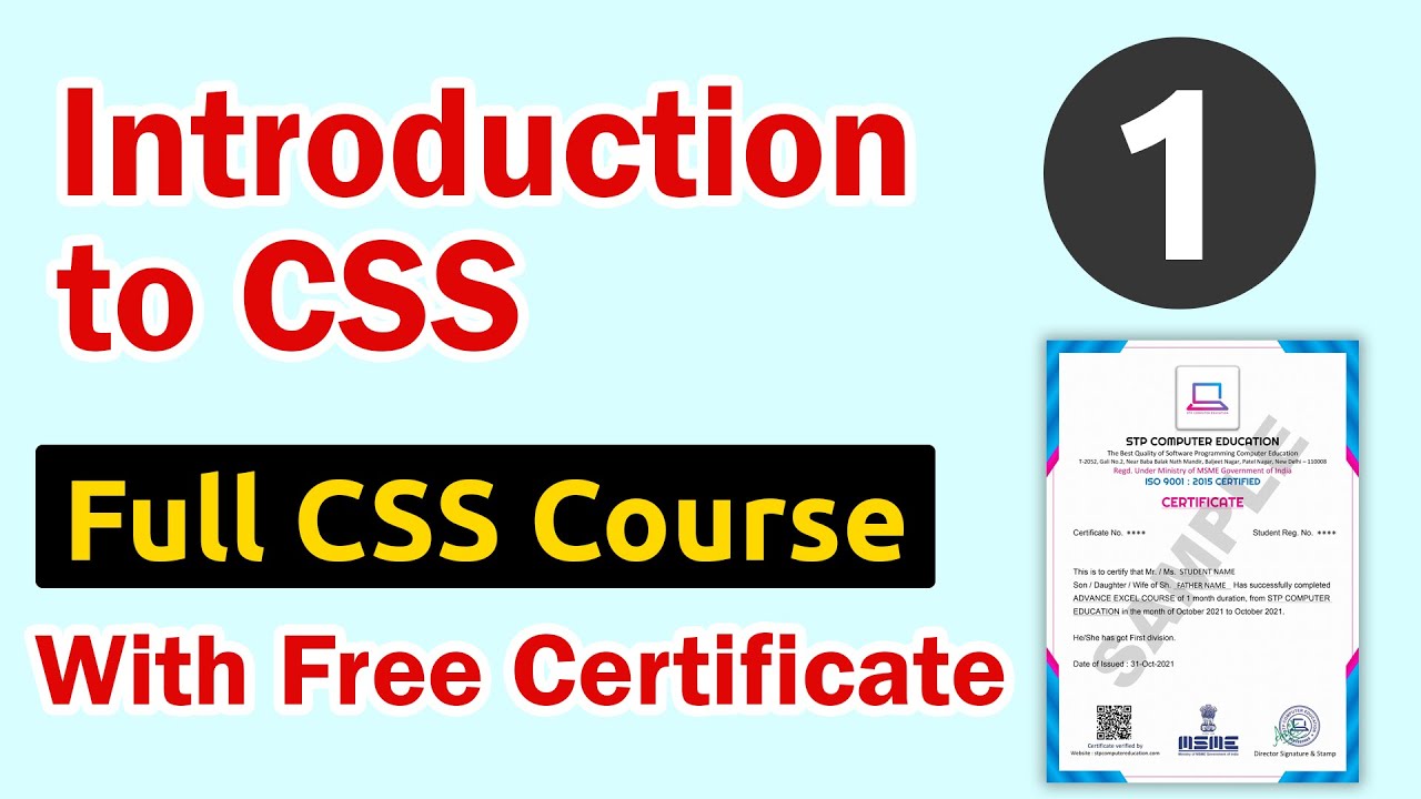 Introduction to CSS