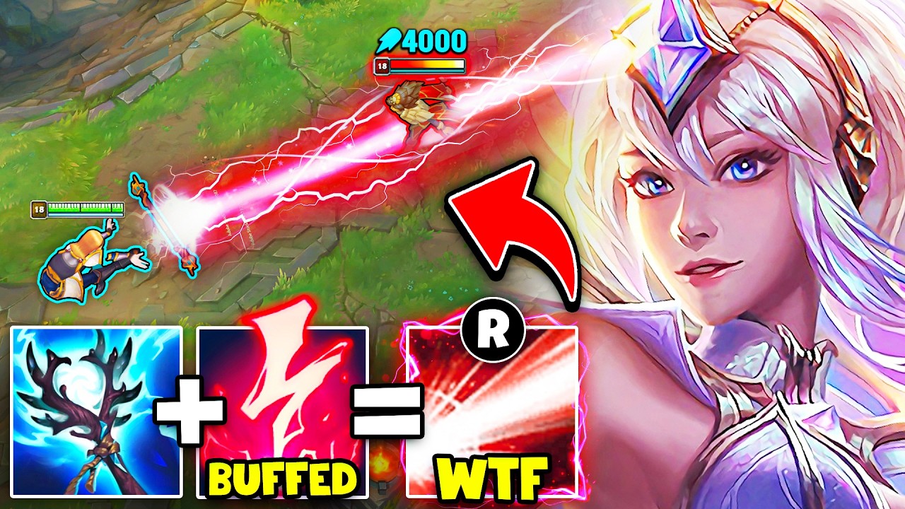 Lux but my Laser SHOCKS your ENTIRE health bar (ELECTROCUTE BUFFED)