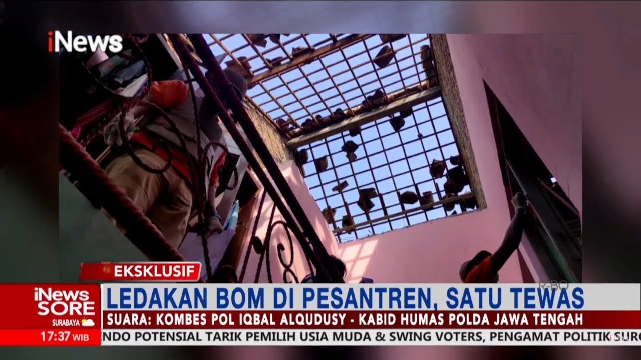 Ledakan Bom di Pesantren Grobogan, Polisi Gelar Olah TKP #iNewsSore 28/01