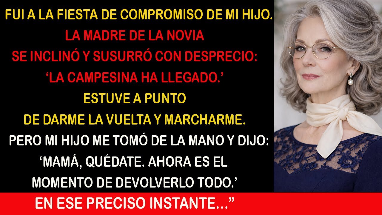 Pensaban humillarme…pero mi hijo les devolvió TODO delante de todos.”