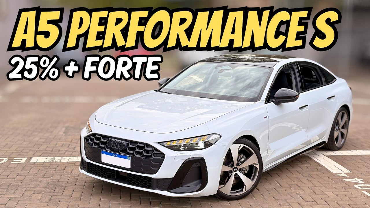 AUDI A5 PERFORMANCE S EDITION: Motor 25% mais POTENTE