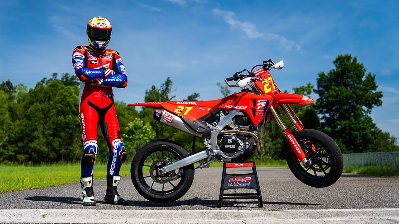 2025 Honda CRF450R Supermoto - The First Ride