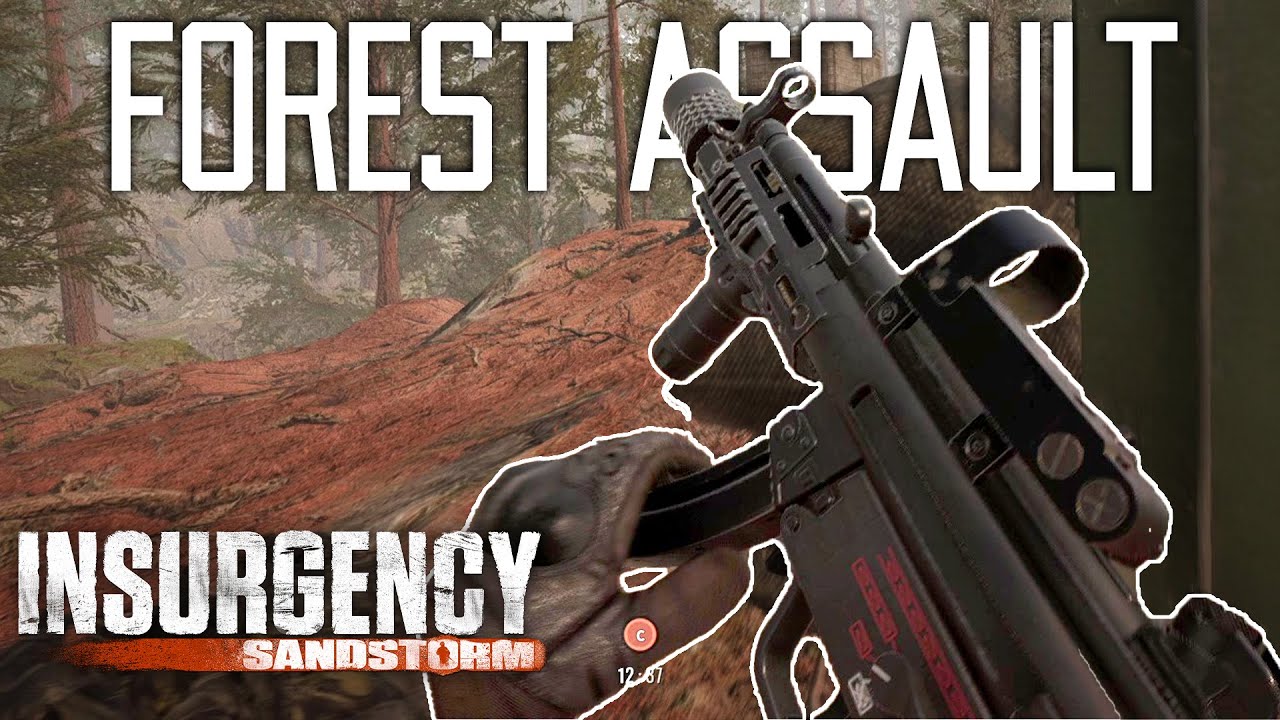 NSURGENCY SANDSTORM ISMC MOD - AR15 WOODLAND HUNT - 4K