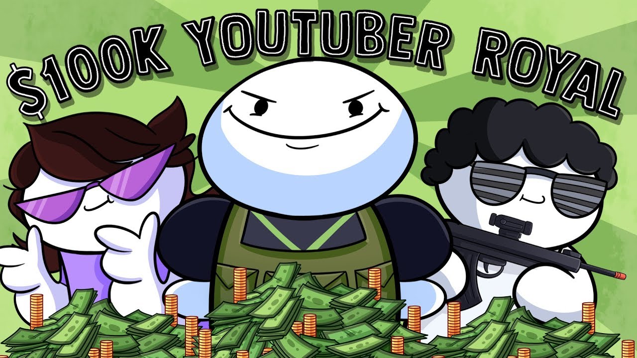 Битва за 100,000$ в Youtuber Battle Royale от Mr. Beast'а