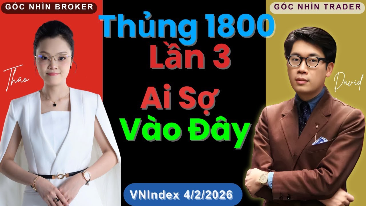 Thủng 1800 Lần 3 - Ai Sợ Về Đây! | Chứng Khoán Ngày Mai | Góc Nhìn Trader