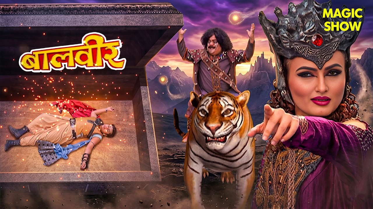 बालवीर का सुरक्षा मंत्र बना सबसे बड़ा राज! दुश्मन की नजर | Balveer | Baalveer Returns | Magic Show