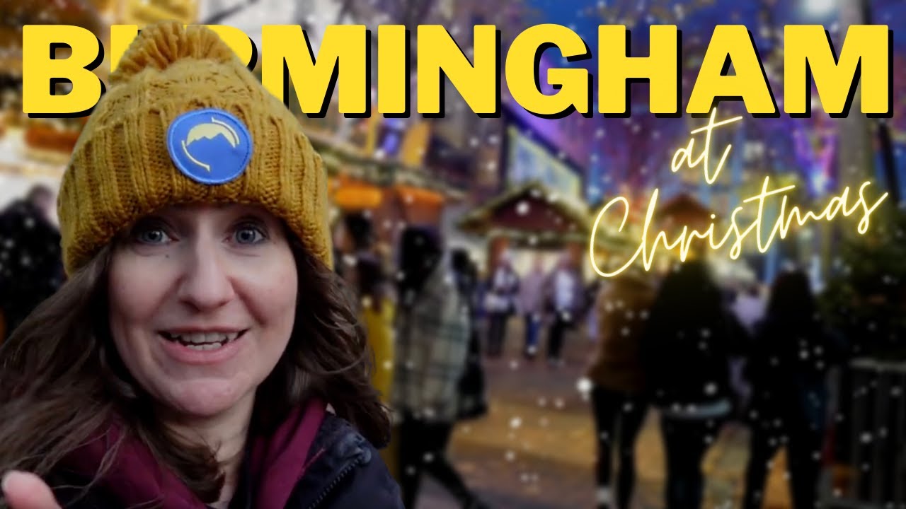 We visit BIRMINGHAM & The CHRISTMAS MARKETS were AMAZING - visit ENGLAND 🇬🇧
