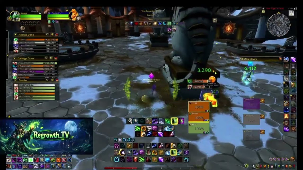Close Solo Shuffle Games With Big Heals ⚔️ Resto Druid POV | WoW Midnight