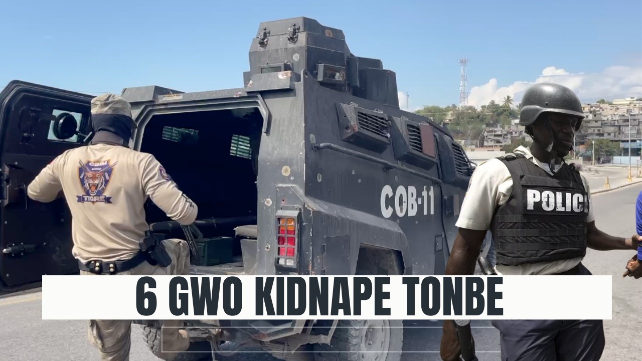 FLASH! Lapolis TOUYE 6 Gwo KIDNAPÈ Delma, 2 Polisye pèdi lavi yo plizyè zam sezi