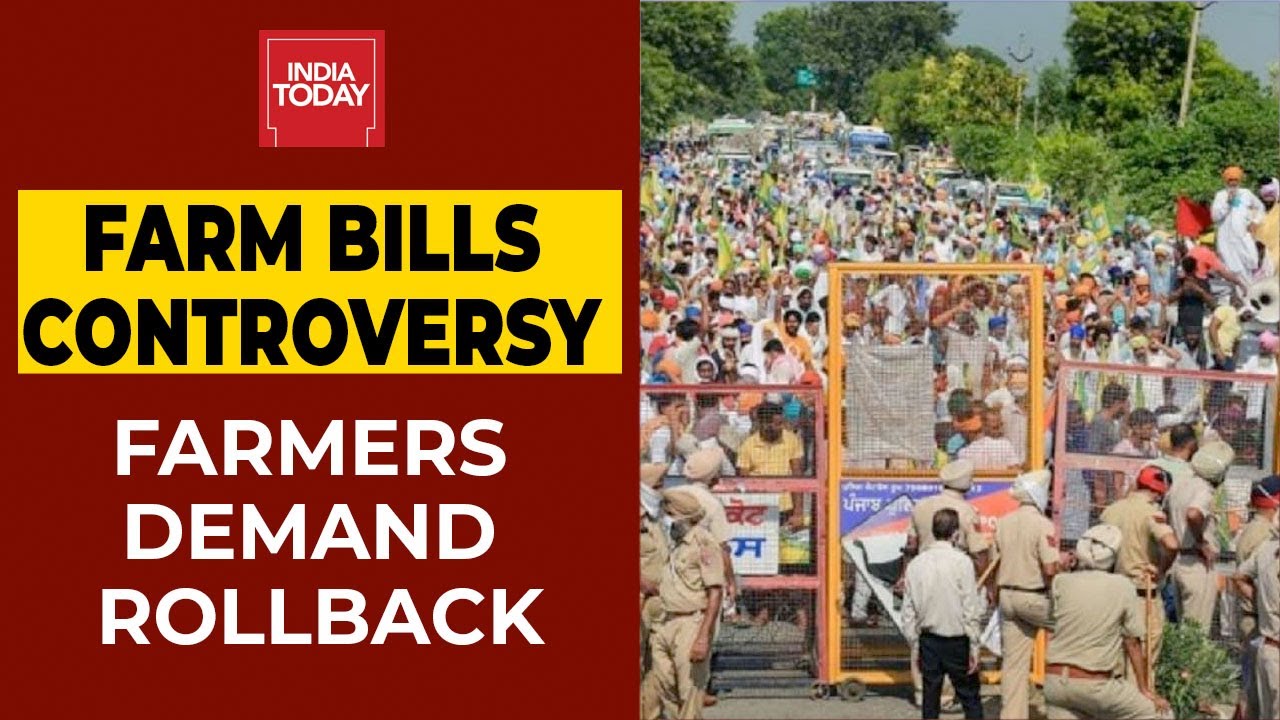 Farmers Protest Against Modi Govt's Farm Bills Continue, Demand Rollback | India Today