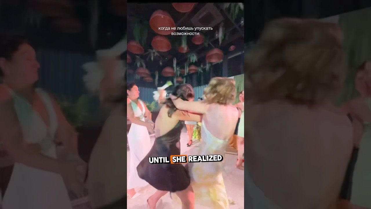 This Bouquet Toss Turned Into a Full-On Fight