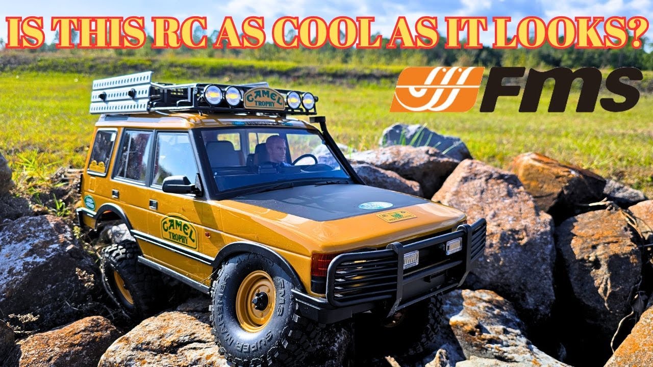 FMS 1:10 FCX10 Land Rover Camel Trophy Edition RS: Честный обзор