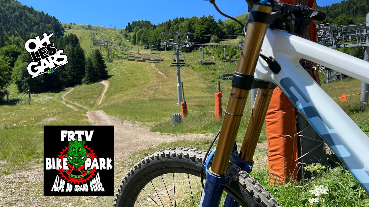 on teste l alpe du grand serre bike park patatrack