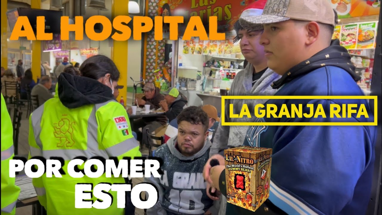 Comen gomita más picosa del mundo y se ponen mal - La Granja rifa