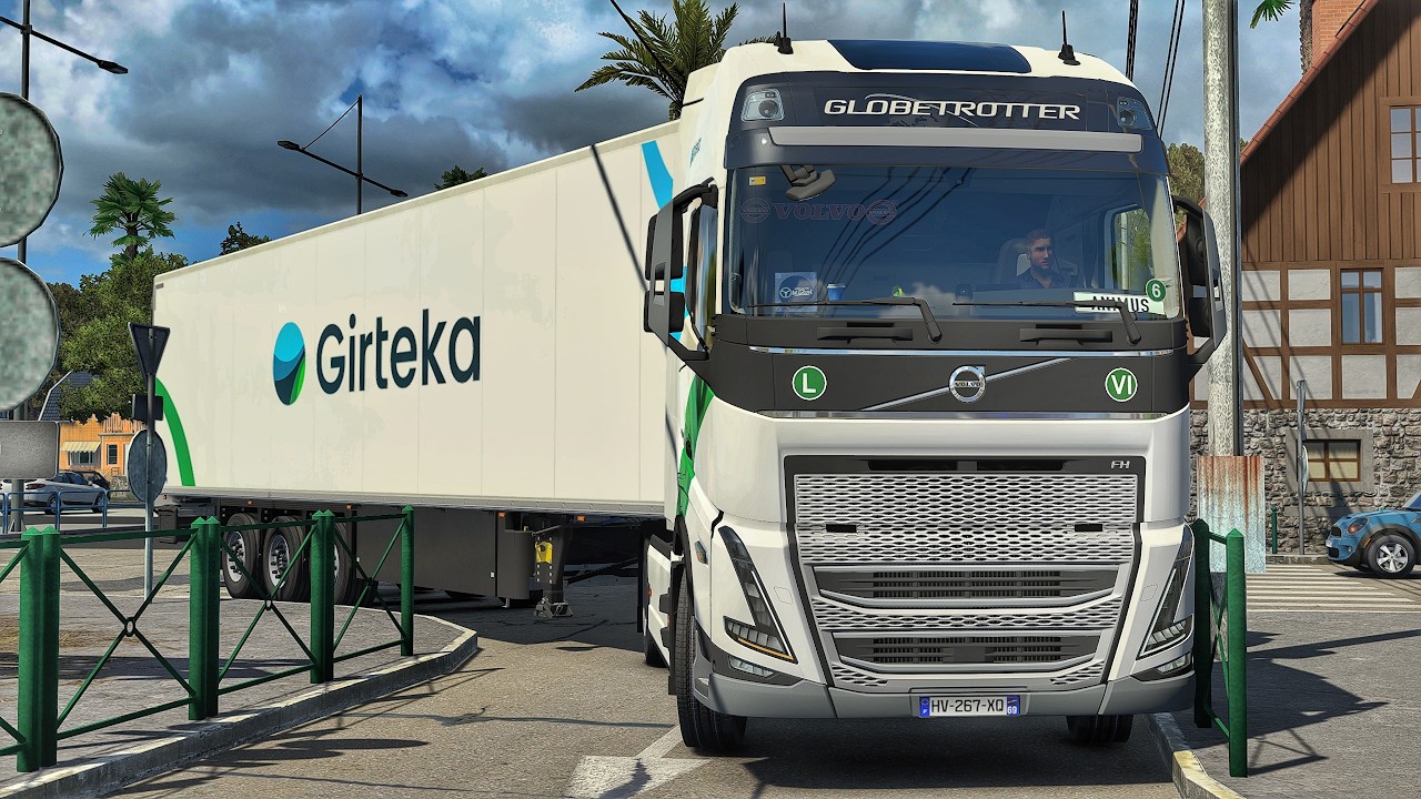 Narrow City Streets through Dense Forest Dirt Roads | #ets2 