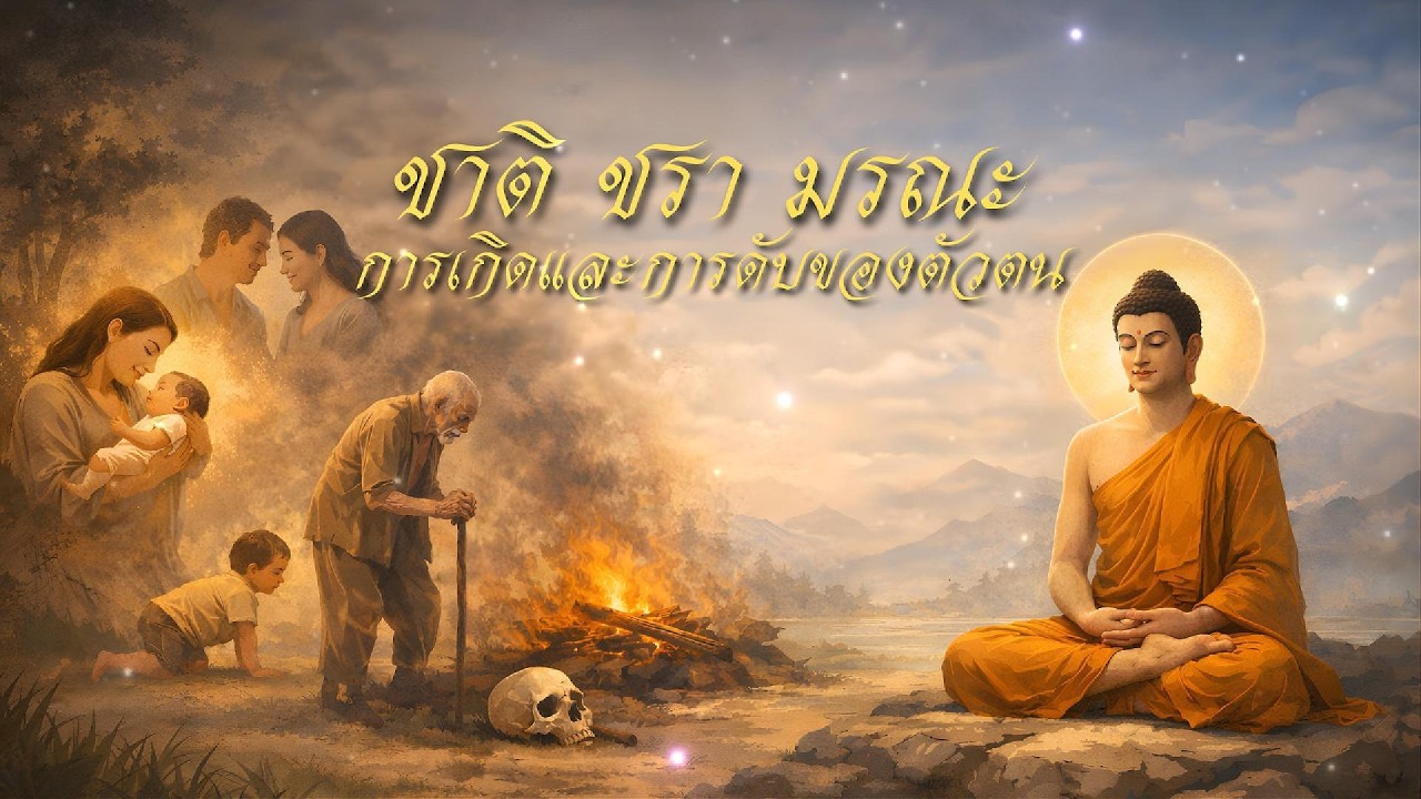 ชาติ ชรา มรณะ : การเกิดและการดับของตัวตน