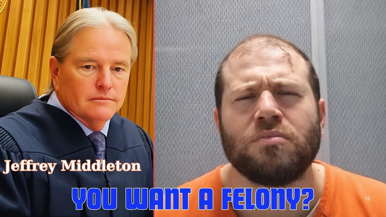Judge Middleton SNAPS: “If You Want a Felony, I Guess You Can Have One” – Courtroom Turns Explosive
