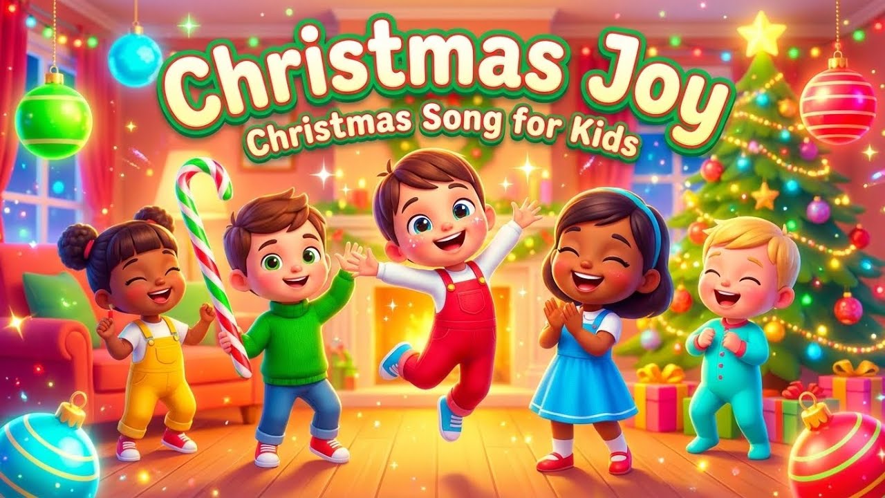 Christmas Song About Joy 🎅 Clap Your Hands & Sing Along!