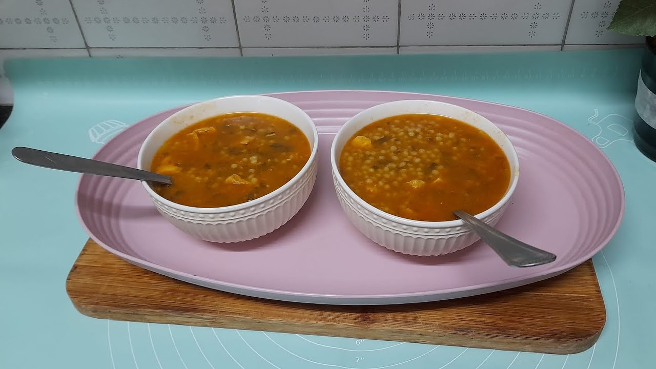  طريقة عمل شربة سهلة ومثالية لهذا الشتاء 😋🥣